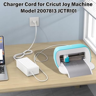 18V DIY Cutting Machine Charger Replacement Fit for Cricut Joy JCTR101 | Power Cord AC Adapter Plug for Cricut Joy 2007813 2007992 PC2007992 GHFB23405 SS2076299 TS-A045-1800251(Not for Others)