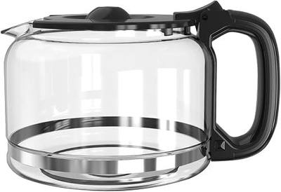 Gevi 10-Cup Replacement Glass Carafe for DCMB0-BK0A1 Coffee Maker | Heat Resistant Glass, Comfort Grip Handle, Leak-Proof Spout, Replacement for Drip Coffee Brewer