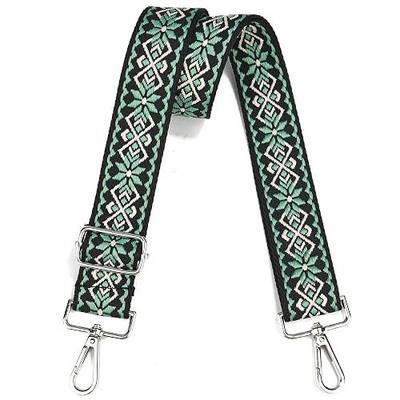 Crossbody Straps for Purses Silver Hardware Purse Strap Wide Shoulder Strap Adjustable Replacement