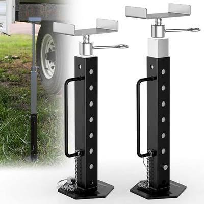 RV Slide Out Support Jacks Adjustable 15''-35'' for Camper Stabilizer | Universal Heavy-Duty Camper Stabilizer Jacks for RV Travel 5th Wheel, Up to 5000 LBS Capacity, 2 PCS