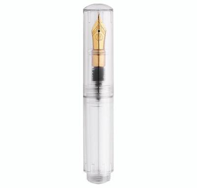 czxwyst Majohn Wancai 2.0 Mini Pocket-Size Eyedropper Fountain Pen (EF Nib 0.38mm, Transparent)