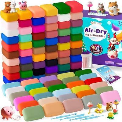 ARTPAR Air Dry Clay for Kids,90 Colors Modeling Magic Clay Bulk Kit | Colorful Molding Clay Sculpting Set,Soft & Non-Sticky,DIY Classroom Activities,Fun Art & Crafts Gifts for Boys & Girls 3-12Y