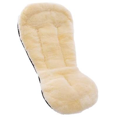 Werner Christ - Lambskin Liner Star - Universal Sheepskin seat Liner for Stroller, pram, Pushchair, Buggy & Jogger, Comfortable Natural Medical Grade Insert for Baby Seats