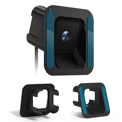 Window Mount for Wyze Cam V4/V3/V3 Pro, 20 Degree Tilt(Up/Down/Left/Right), No Screws, Self-Adhesive, Wyze Window Mount Easy Installation for Indoor/Outdoor Glass Monitoring, Black