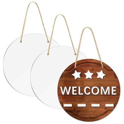 3 pcs metal sublimation door hanger blanks,10 inch circle Unfinished Blanks Sign Door Hanger,sublimation ornament blanks decorative door hanger,halloween decor halloween door sign,halloween ornaments