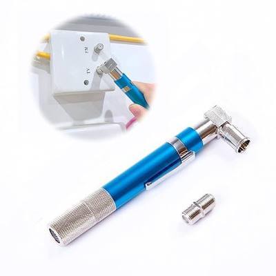 Coaxial (Coax) Cable Tester,Voltage Protected Coax Cable Wire Tracer Pocket Continuity Tester & Toner with Audible Beep and LED