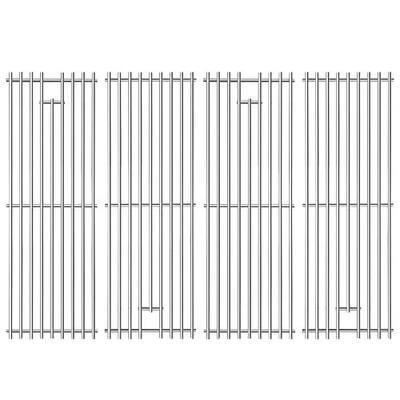 CANDANA Cooking Grates for Char Griller, Stainless Steel Grill Grids Stainless Steel Grill Rack 2121 2123 2222 2828 3001 3030 3725 4000 5050 5252 5650 9020
