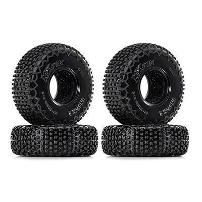 INJORA 1.0 Tires - S5 60 * 20mm XHX Pin Tire for SCX24 FCX24 1/18 1/24 RC