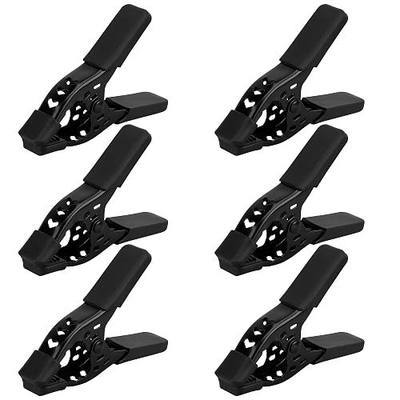6-Piece Spring Clamps 4-inch Tarp Clamps Heavy Duty Woodworking Clips Spring Clips Metal Clamp Large Clamps Pool Cover Backdrop Stand Photograph Clamp