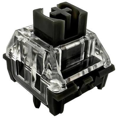 Zjmehty Kailh Midnight PRO Switches for Mechanical Gaming Keyboard,5-pin/40gf Linear/Silent Switches(Midnight Linear,90Pcs)