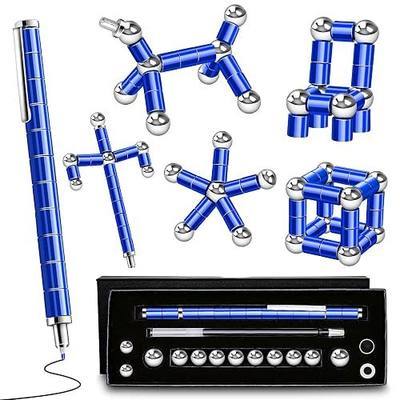 Fidget Gel Pen Gifts for Teens, Cool Gadget for Men Office Desk Accessories