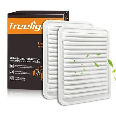 Treeligo 2 PACK CA10171 Engine Air Filter Compatible with Camry 2007-2017,Venza 2.7L 2009-2016,Replaces 17801-28030 17801-0H050