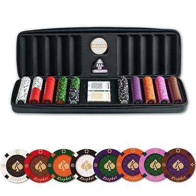 14 Gram Clay Game Poker Chips Set 3 Color for Texas Hold’em,300/500PCS, Number/Blank Chips. Leather Easy Carrying Case (500Pcs Number) (500CHIPS-BLANK)