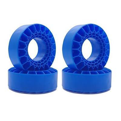 DJCRAWLER Ultra Soft Blue Silicone Rubber Liner for 70-74 * 26-28 mm 1.0” Tires (Blue)