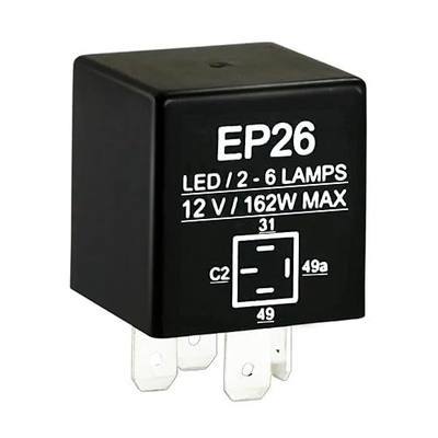 4 pin EP26 LED Turn Signal Flasher Relay Compatible with Jeep TJ Wrangler 1997 1998 1999 2000 Compatible with Dodge Grand Caravan NEON 93-99 56009339 Hazard Warning Relay (Not fit 01-06 TJ Wrangler)