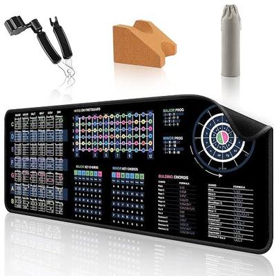 2F22E Guitar Mat & Portable Guitar Work Mat - 43.3 * 15.7 Inch Guitar Mat Pad, Guitar Repair Mats Make It Easier to Repair Your Guitar