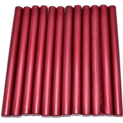 Glue Gun Sealing Wax Stick - Metallic Red for Large Glue Gun, Great Decor for Letter, Wedding Invitations, Cards Envelopes, Snail Mails, Wine Packages, Gift Wrapping