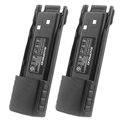 BAOFENG UV-82 Battery,Upgrade 3800mAh High Capacity Extended BL-8 Battery with Type-C Charger for BAOFENG UV-82 UV-82L UV-82C UV-89 GMRS Series Two-Way Radio (2Pack)