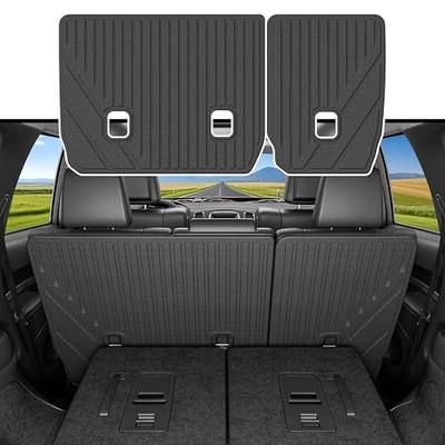xipoqix 7 Seats Kick Mats Compatible with 2016-2026 Dodge Durango 2nd Row Cargo Mat Back Seat Protector TPE Replacement for 2016-2026 Dodge Durango Accessories (7 Seats 2nd Row Backrest Mats)