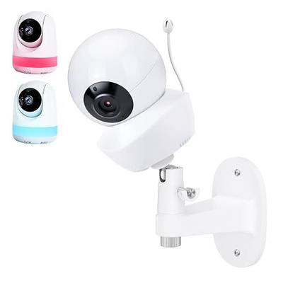 Baby Monitor Wall Mount Compatible with Babysense V43/HDS2/V24R/VBM55TX/Max View Baby Monitor, Adjustable Baby Camera Holder, Perfect View Angle and Easy Installation Without Drilling