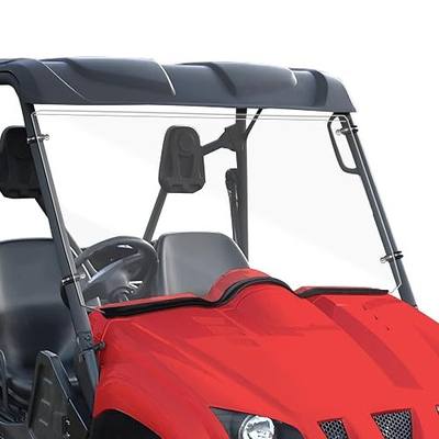 StarknightMT Rhino Windshield - Scratch Resistant Polycarbonate Full Window Compatible with Rhino 450 660 700 2004-2013, Hard-coated Front Windshield, Easy Install