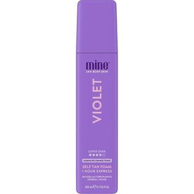 Minetan Self Tan Foams | Dark 1 Hour Express Foam, Best Sunless Tanning Mousse for a Golden Bronze Skin Finish, Face & Body Fake Tanner, Ultra Hydrating Glow, Vegan & Paraben Free, 6.7 Fl Oz