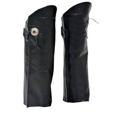 Milwaukee Leather Premium Leather Motorcycle Riding Chaps for Women Bikers