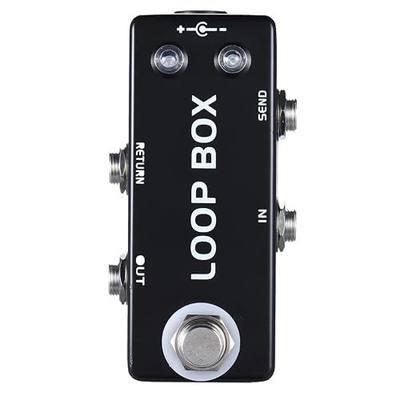 Loop Box Guitar Effect Pedal Switcher Channel Selection True Bypass Guitar Parts Switcher Channel Selection True Bypass Looper