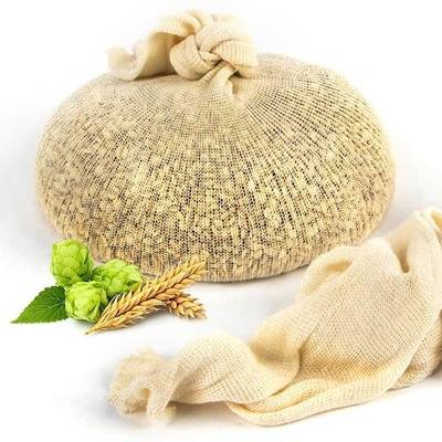 CARGEN 28" 15 Pack Cotton Brew Bags for Grain Spice and Dry Hopping | Multi-Purpose muslin bags for dry hopping, spice steeping, nut milk, fruit, mead, home beer or wine brewing
