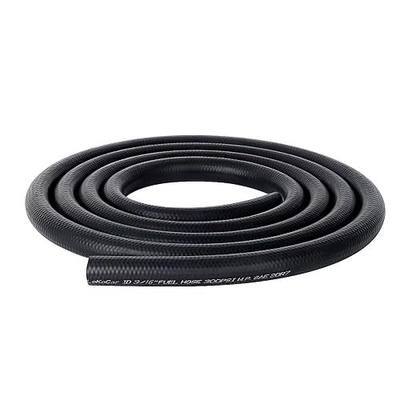 LokoCar Rubber Fuel Hose Line Push Lock 3/16" ID SAE 30R7 NBR 10ft 300PSI