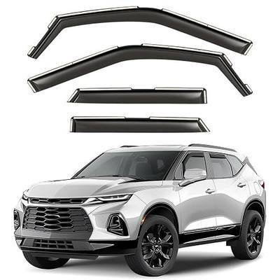 Window Deflectors Smoke Tinted In-Channel Side Window Vent Visor Deflectors Rain Guards Compatible with Blazer 2019-2026 - 4pcs. GW0706