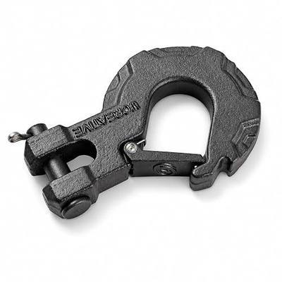 Ucreative 5/16" Reinforced Clevis Slip Hook with Safety Latch | Heavy Duty, Forged Alloy Steel, Max 17,200 lbs