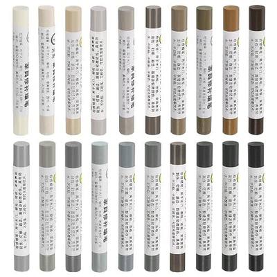 uxcell Furniture Repair Wax Crayons Kit, 20Pcs - Wood Filler Stick, Touch Up Furniture Markers - for Scratches Holes Tables Desks Wooden Floor Laminate Covers, Gray Series