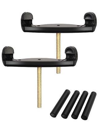 LMS Extra Long Violin Shoulder Rest Feet 1.5 Inch Extra Tall (Black) | Universal Extra Tall Feet For Violin Shoulder Rest 4/4 3/4 Full Size Foot Fiddle Viola Shoulder Rest Fork Extender 1.5 Inch