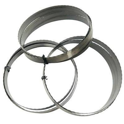 FOXBC 44-7/8 inch Bandsaw Blades 8/12 TPI, 44-7/8" x 1/2" x .020" Replacement for DeWalt, Milwaukee Portable Band Saw Blades, 3-Pack