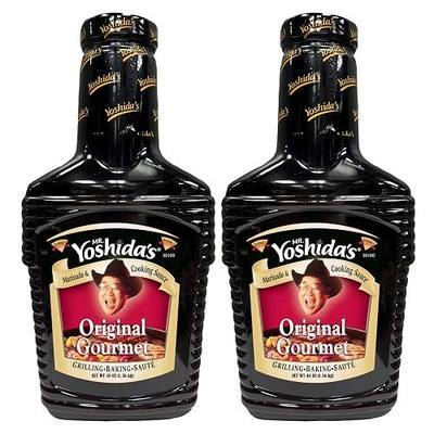Mr. Yoshida's Original Japanese Barbecue Gourmet Marinade & Cooking Sauce, 2-48 oz Bottles (48 Fl Oz (Pack of 2))