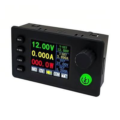 TKXEC Color Display Adjustable 90W DC DC Buck Boost Power Converter CC CV 0.5-36V 5V 6V 12V 24V Power Module Regulated Laboratory Power Supply