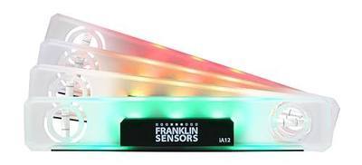 Franklin Sensors Light Level, Turns Green When Level, Magnetic Leveler | 12-inch Small Torpedo Level Tool With 2 Bubble Spirit Level Vials at 90 and 180, Made in the USA