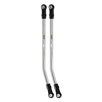 INJORA Stainless Steel High Clearance Links with Rod Ends for TRX4 SCX10 II SCX10 III VS4-10 1/10 RC Crawler Car Upgrade(145mm)