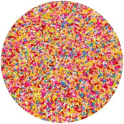 Daiyifiy 100G 2-5MM Fake Sprinkles Resin Sprinkles Fake Candy Sprinkles Clay Sprinkles Polymer Sprinkles Polymer Clay Slices for Nail Art DIY Crafts Cake Dessert Phone Case(65-Mixed 4)