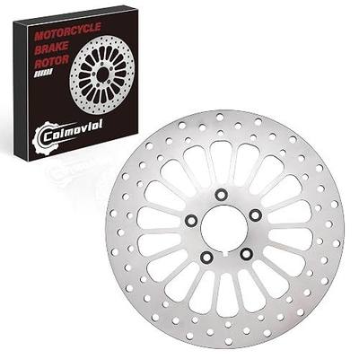 11.5'' Front Brake Disc Rotor Compatible with Harley Sportsters Davidson Softail Dyna Early Super Glide 1984-2014, Update 420 Stainless Steel Rotor Motorcycle Brake Disc