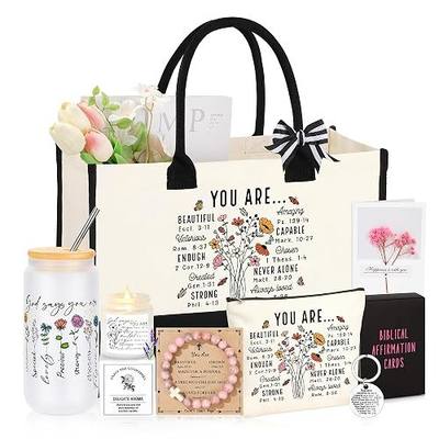 Christian Religious Gifts for Women, Christmas Birthday Gifts for Women | Valentines Mothers Day Easter Graduation Gifts for Women Her Sister Mom Grandma Daughter Best Friend Friendship Gifts