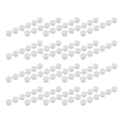 Empty Paint Pot 120Pcs 2ml Strip Storage with Lid 20Strips | These 120 empty paint pots come in 20 strips with lids for 2ml mini paint storage.