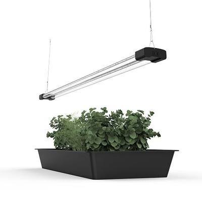 4FT LED Succulent Terrarium Plant Grow Light Linkable Full Spectrum Daylight with Enhanced 660nm Red and 450nm Blue LightTech Indoor Lighting Fixture (4 FT)