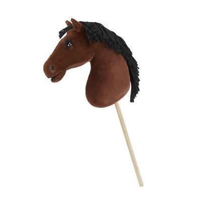 LeMieux Hobby Horse Chancer - Racing Bay Thoroughbred - Realistic Head - Perfect For Kids