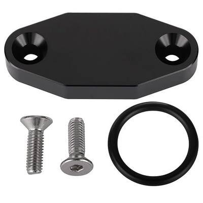 LS Oil Cooler Bypass Block-Off Plate for Gen III IV Series Engines LS1 LSX LS3 LQ4 LQ9 LR4 LS6 L33 LS2 LH6 L92 L76 L98 L9H L20 L94 LZ1 L99 L96 LC8 L77 Port Black
