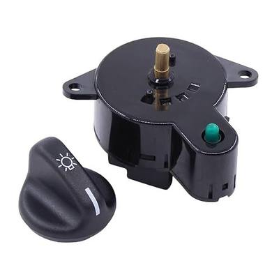 Headlight Switch & Headlamp Knob Set for Ford Mazda Mercury | for Explorer Sport Trac 2001-2004, Explorer 1995-01, Ranger B4000 1995-2006, B2300 1995-1997, B2500 Mountaineer 1997-2001