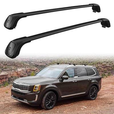 330 LBS Load Cross Bars Fit for 2019-2026 Kia Telluride EX S SX SX-Prestige, Upgraded Version Heavy Duty Roof Rack Crossbar (Except X-Line & X-Pro)