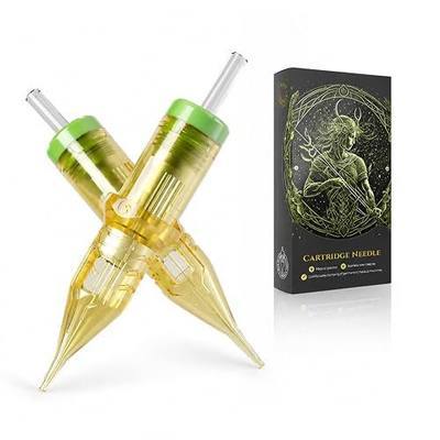 BIOMASER Cartridge Needles 3RL Cartridges 20PCS liners for Tattooing Round Liner with Membrane for Tattoo Gun Pen Machine Tattoo Supplies(1203RL)