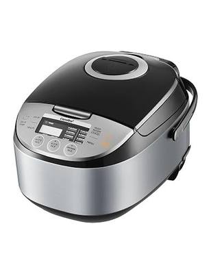 COMFEE' Rice Cooker with Fuzzy Logic, 11-Preset Modes, 6-Cups Uncooked Rice | 12 cups cooked, japanese rice cooker style, portable non-stick rice maker, steamer, fast, grain cooker, 24-hour delay timer